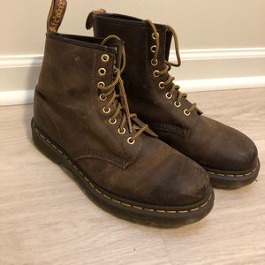 Men’s Dr. Marten Boots size 10 Brown Leather